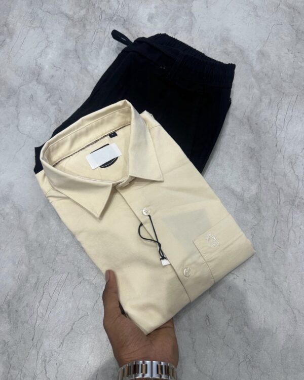 PLAIN SHIRTS(YELLOW)
