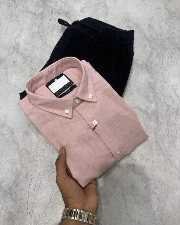 LINEN SHIRTS(LAVENDER)