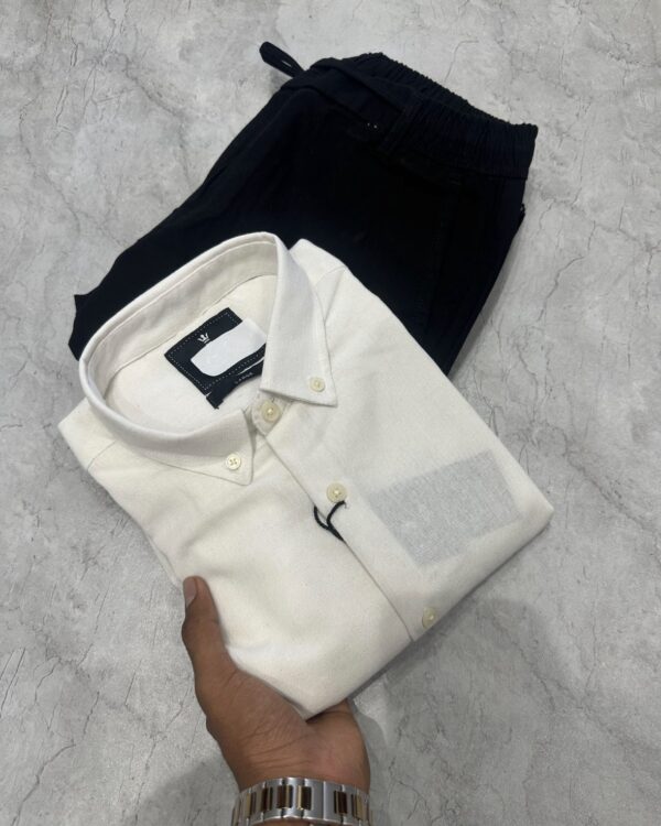 LINEN SHIRTS(WHITE)