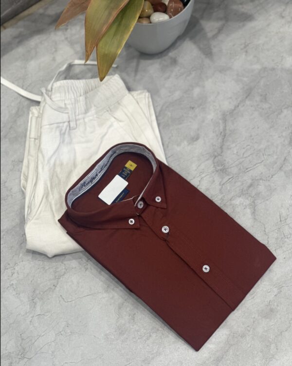 PLAIN SHIRTS(MAROON