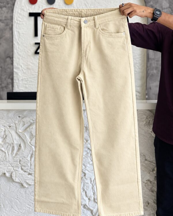 STRAIGHT FIT PANTS(SANDEL)