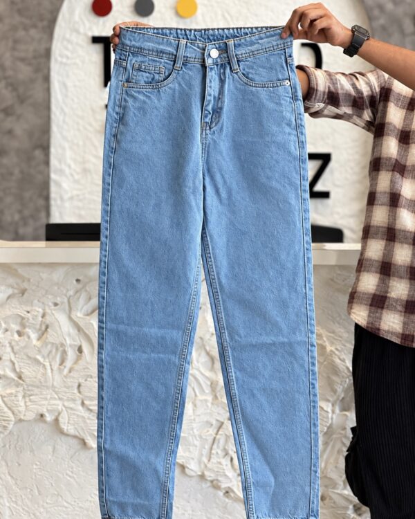 MOM FIT PANT(LIGHT BLUE)