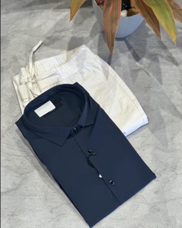 PLAIN SHIRTS(NAVYE BLUE)