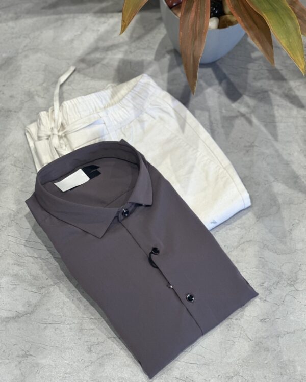 PLAIN SHIRTS(PURPLE)