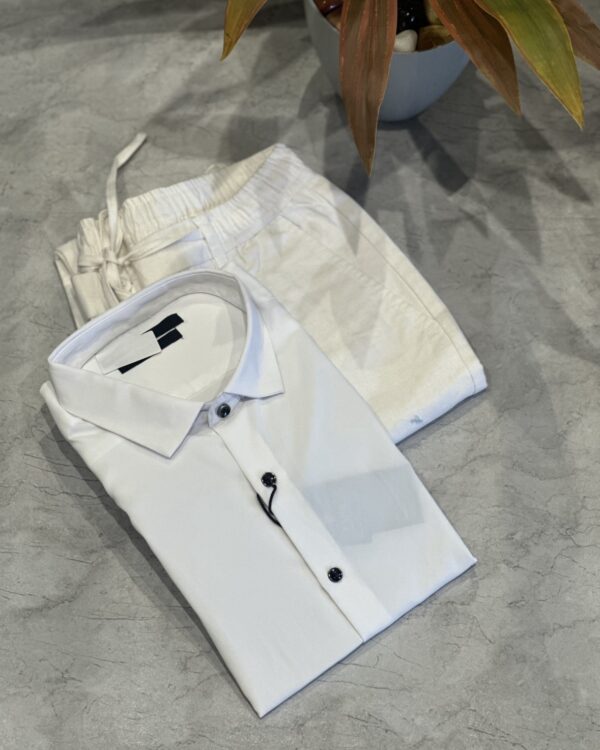 PLAIN SHIRTS(WHITE)