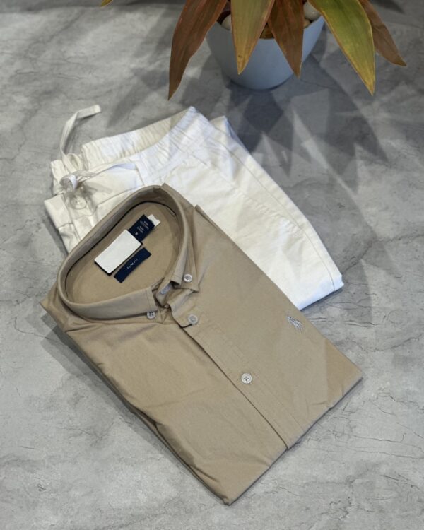 PLAIN SHIRTS(DARK TAN)