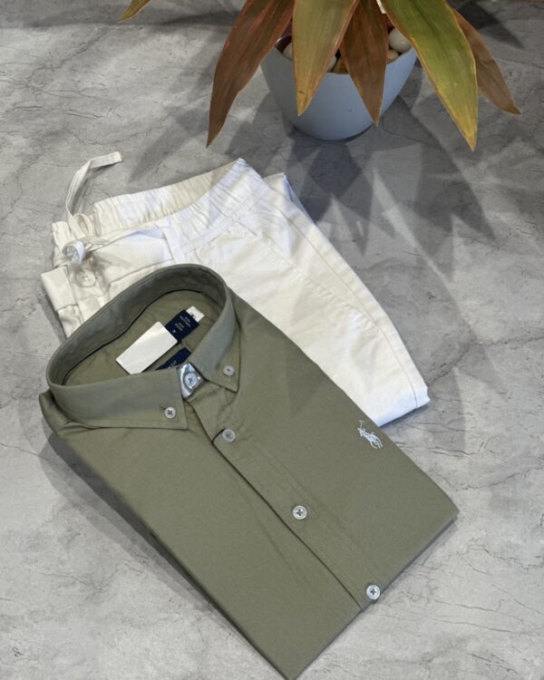 PLAIN SHIRTS(GREEN)