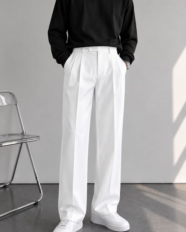 KOREAN TROUSERS(WHITE)