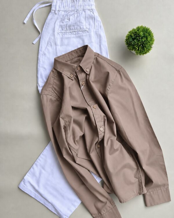 PLAIN SHIRTS(TAN)