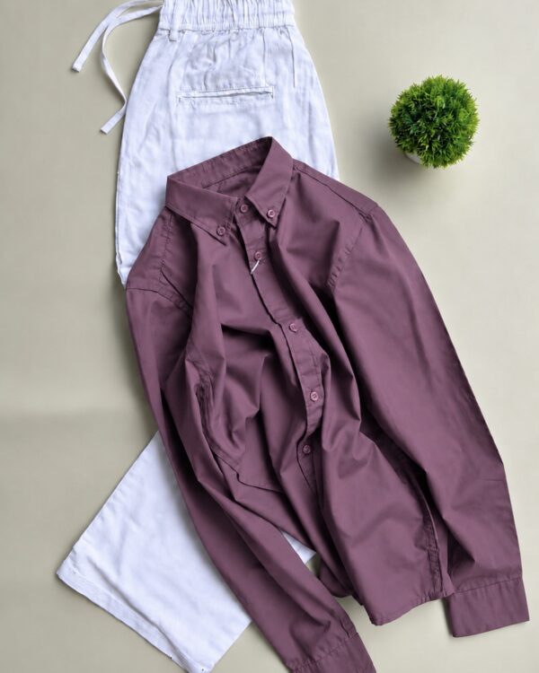 PLAIN SHIRTS(ONION PINK )