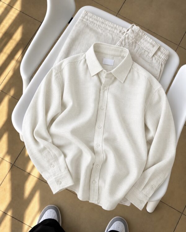 LINEN SHIRTS(WHITE)