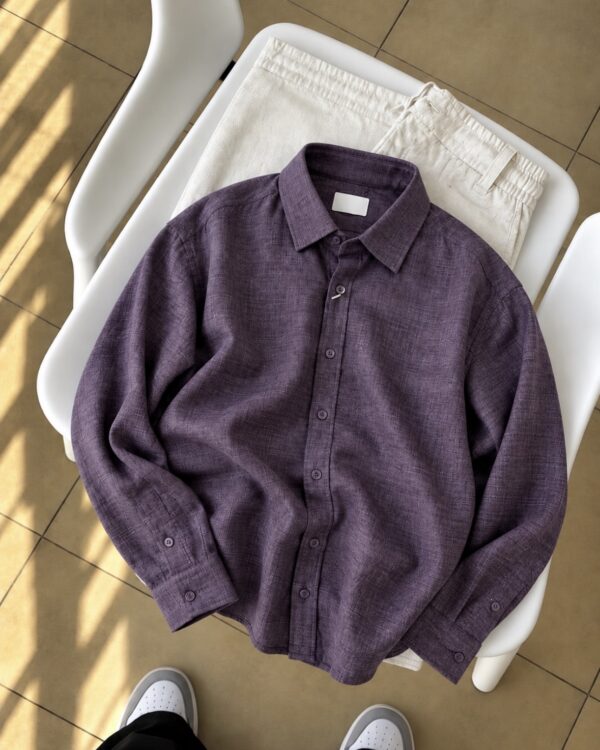LINEN SHIRTS(VIOLET)
